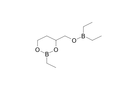 (2-Ethyl-1,3,2-dioxaborinan-4-yl)methyl diethylborinate