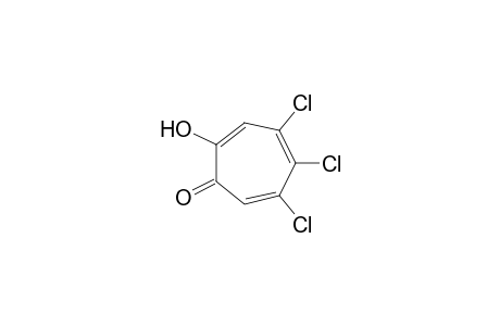 4,5,6-Trichlorotropolone (4,5,6-trichloro-2-hydroxycyclohepta-2,4,6-trien-1-one)