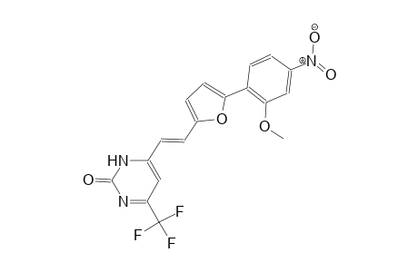 2(3H)-pyrimidinone, 4-[(E)-2-[5-(2-methoxy-4-nitrophenyl)-2-furanyl]ethenyl]-6-(trifluoromethyl)-