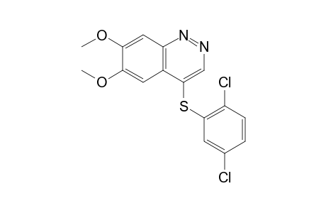 4-[(2, 5-dichlorophenyl)thio]-6,7-dimethoxycinnoline