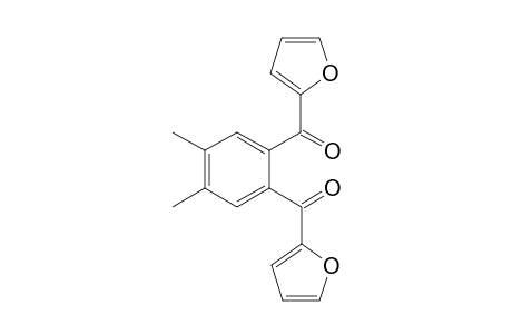 (4,5-Dimethyl-1,2-phenylene)bis(furan-2-ylmethanone)