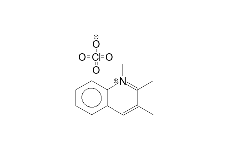 1,2,3-TRIMETHYLQUINOLINIUM PERCHLORATE