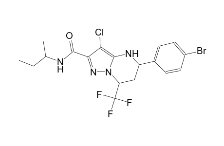 5-(4-bromophenyl)-N-(sec-butyl)-3-chloro-7-(trifluoromethyl)-4,5,6,7-tetrahydropyrazolo[1,5-a]pyrimidine-2-carboxamide