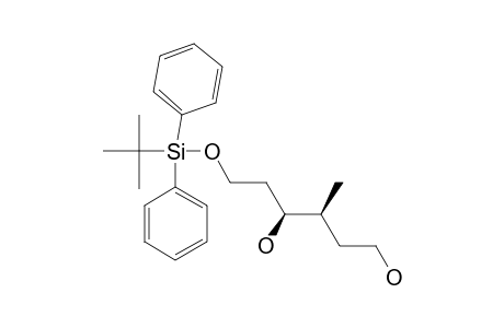 (+)-(3R,4R)-6-(TERT.-BUTYLDIPHENYLSILYLOXY)-3-METHYLHEXAN-1,4-DIOL