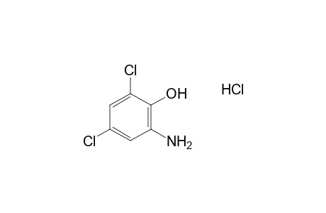 2-amino-4,6-dichlorophenol, hydrochloride