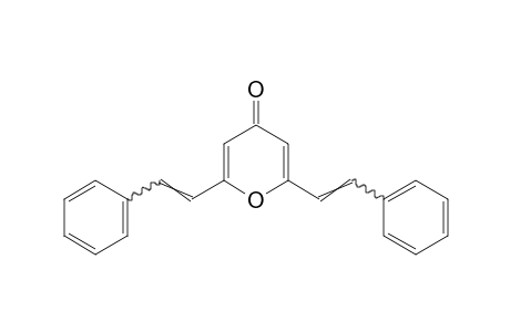 2,6-distyryl-4H-pyran-4-one