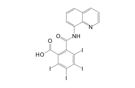 2,3,4,5-Tetraiodo-6-(8-quinolylcarbamoyl)benzoic acid