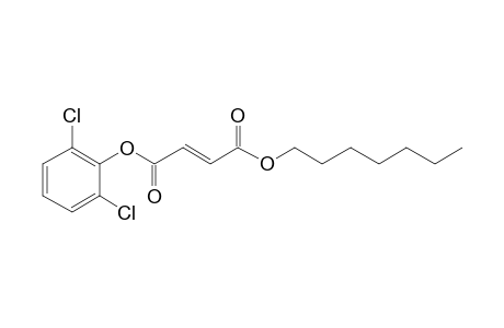 Fumaric acid, 2,6-dichlorophenyl heptyl ester