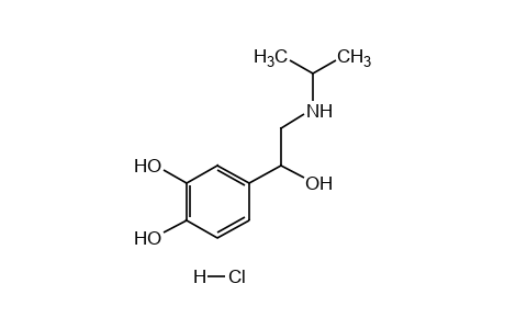 3,4-dihydroxy-alpha-[(isopropylamino)methyl] benzyl alcohol, hydrochloride