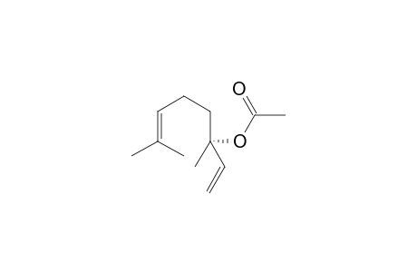 (-)-(R)-3-Acetoxy-3,7-dimethylocta-1,6-diene