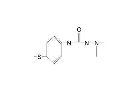 1,1-dimethyl-4-[p-(methylthio)phenyl]semicarbazide