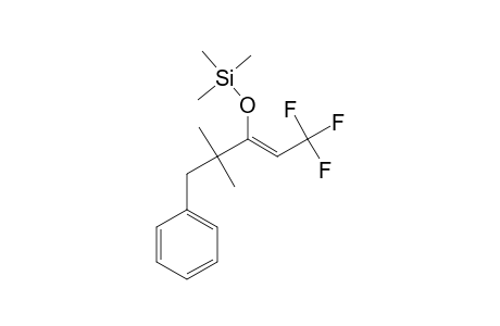 3,3-DIMETHYL-4-PHENYL-1-TRIFLUOROMETHYL-2-(TRIMETHYLSILYLOXY)-1-BUTENE