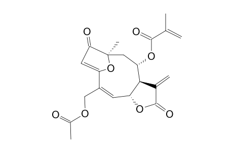 Goyazensolide acetate