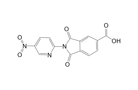 2-(5-Nitro-2-pyridinyl)-1,3-dioxo-5-isoindolinecarboxylic acid