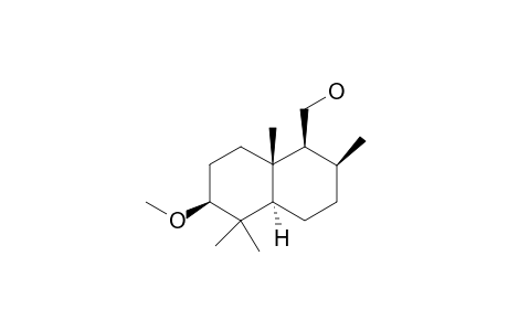 [(1S,2S,4aR,6S,8aS)-6-methoxy-2,5,5,8a-tetramethyl-1,2,3,4,4a,6,7,8-octahydronaphthalen-1-yl]methanol