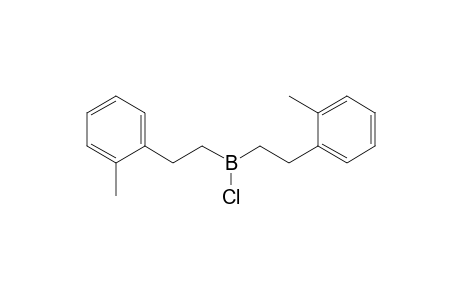 Chloro-bis[2-(2-methylphenyl)ethyl]borane