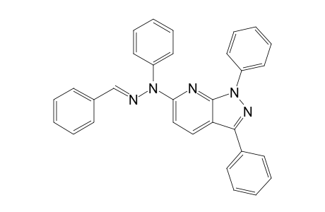 1H-6-(1-Phenyl-2-benzylidenehydrazino)-1,3-diphenylpyrazolo[3,4-b]pyridine