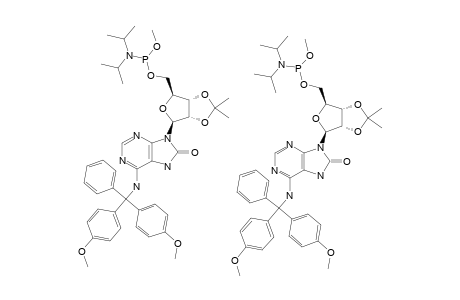 6-N-(4,4'-Dimethoxytrityl)-2',3'-o-isopropylidene-8-oxoadenosine-5'-(methyl-N,N-diisopropylphosphoramidite)