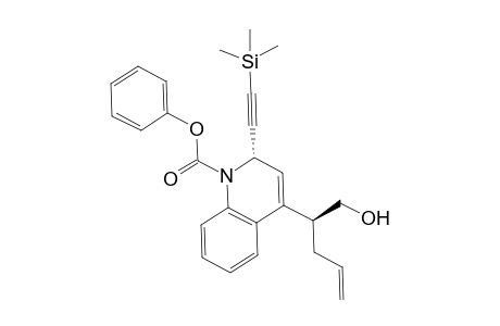 Phenyl (2S)-4-[(S)-1-Hydroxypent-5-en-2-yl]-2-[(trimethylsilyl)ethynyl]-1,2-dihydroquinoline-1-carboxylates