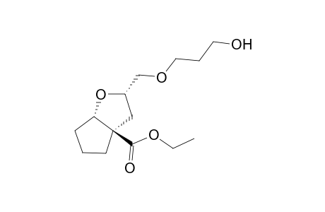 ETHYL-(1-RS,3-RS,5-RS)-3-(3-HYDROXYPROPYLOXYMETHYL)-5-(2-OXABICYCLO-[3.3.0]-OCTANE)-CARBOXYLATE