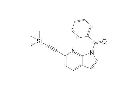 1-Benzoyl-6-trimethylsilylethynyl-1H-pyrrolo[2,3-b]pyridine