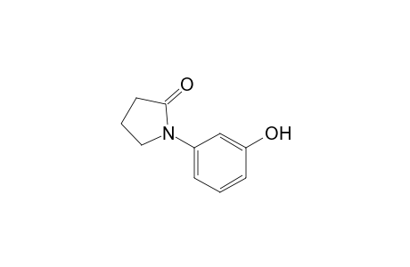 1-(3-Hydroxyphenyl)pyrrolidin-2-one