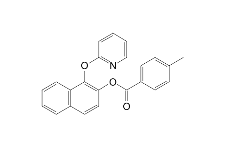 1-(Pyridin-2-yloxy)naphthalen-2-yl 4-methylbenzoate