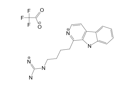 1-(4-(9-H-PYRIDO-[3.4-B]-INDOL-1-YL)-BUTYL)-GUANIDINE_TRIFLUOROACETIC_ACID_SALT