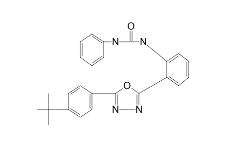 2-[5-(p-tert-butylphenyl)-1,3,4-oxadiazol-2-yl]carbanilide