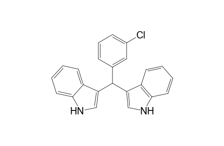 3,3'-((3-Chlorophenyl)methylene)bis(1H-indole)