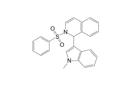 1-(1-Methyl-3'-indolyl)-2-phenylsulfonyl-2-benzazine