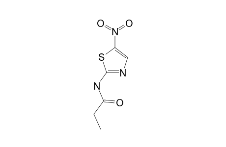 N-(5-nitro-2-thiazolyl)propionamide