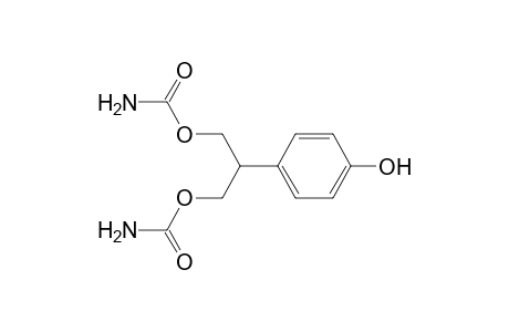 1,3-Propanediol, 2-(4-hydroxyphenyl)-, 1,3-dicarbamate