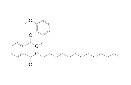 Phthalic acid, 3-methoxybenzyl tridecyl ester