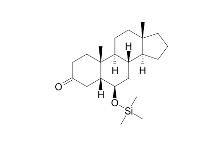 5.BETA.-ANDROSTAN-6.BETA.-OL-3-ONE-TRIMETHYLSILYL ETHER