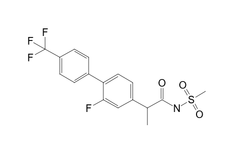 N-{2-[2-Fluoro-4'-(trifluoromethyl)biphenyl-4-yl]propionyl}-methanesulfonamide