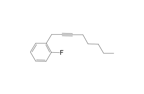 1-Fluoro-2-(oct-2-ynyl)benzene