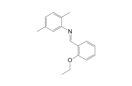 N-(o-ethoxybenzylidene)-2,5-xylidine