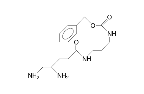 4,5-Diamino-N-(benzyloxycarbonyl-aminopropyl)-valeramide