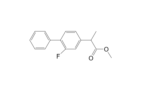 (+/-)-METHYL-2-(3-FLUORO-4-PHENYLPHENYL)-PROPIONATE