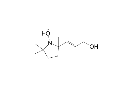 2,5,5-Trimethyl-2-(3-hydroxyprop-1-enyl)pyrrolidin-1-yloxyl radical