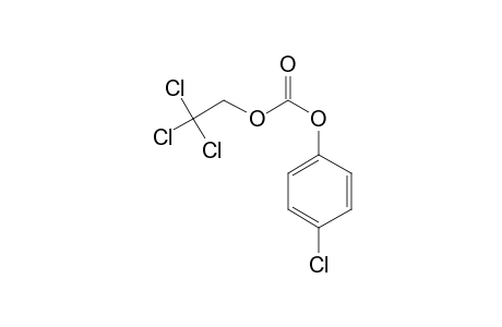 Carbonic acid, 2,2,2-trichloroethyl 4-chlorophenyl ester