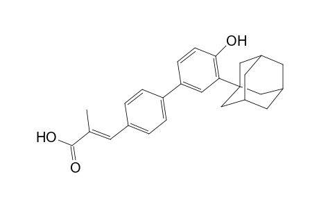 (E)-2-Methyl-3-[3'-(adamantan-1-yl)-4'-hydroxybiphenyl-4-yl]acrylic Acid