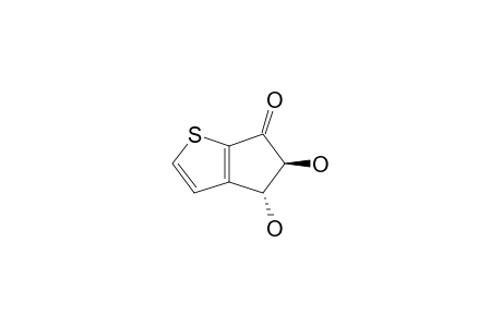 TRANS-4,5-DIHYDROXY-5,6-DIHYDRO-4H-CYCLOPENTA-[B]-THIOPHEN-6-ONE