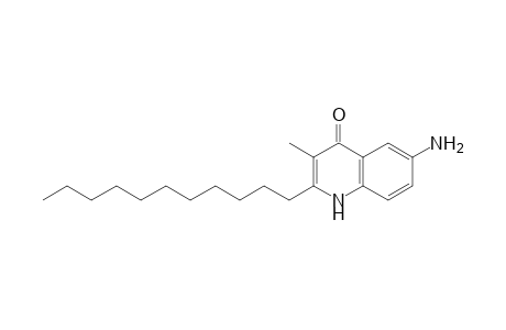 6-Amino-3-methyl-2-undecyl-1H-quinolin-4-one