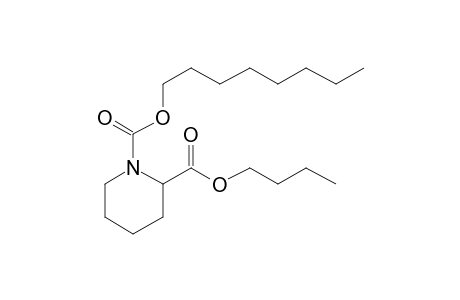 Pipecolic acid, N-octyloxycarbonyl-, butyl ester