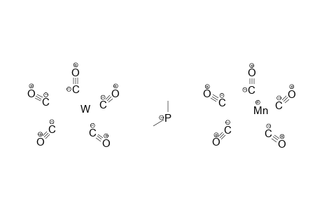 (Pantacarbonylmangandimethylphosphide)-pentacarbonylwolfram(0)