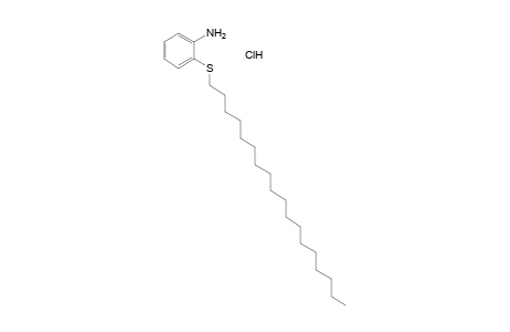 o-(octadecylthio)aniline, hydrochloride