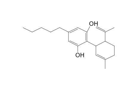 2-(6-Isopropenyl-3-methyl-2-cyclohexen-1-yl)-5-pentyl-1,3-benzenediol