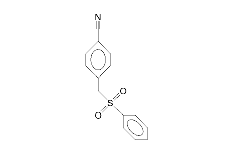 4-Phenylsulfonylmethyl-benzonitrile